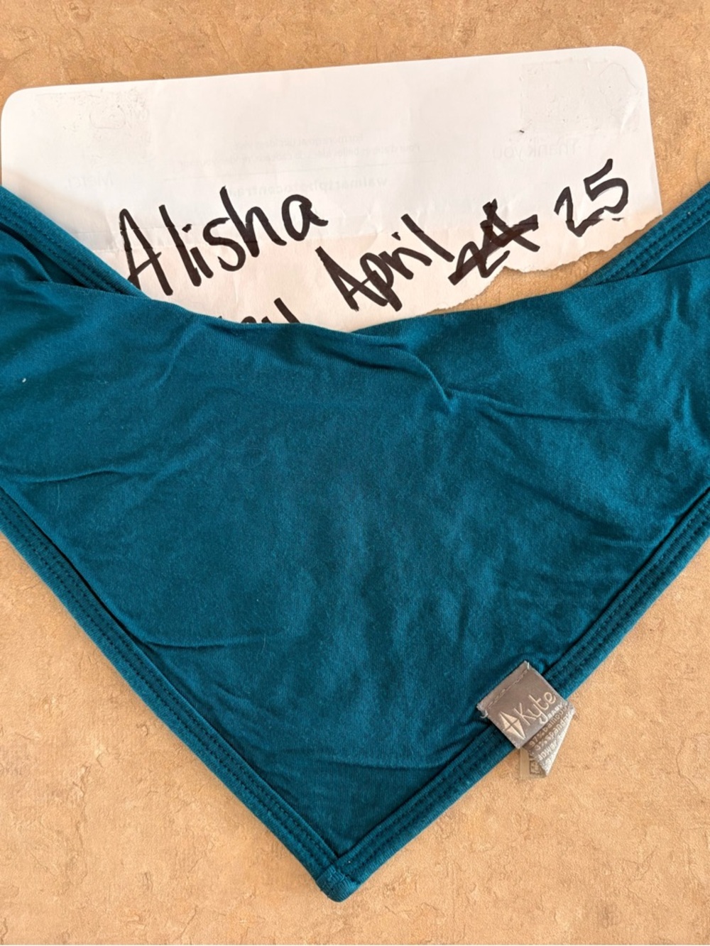 Baltic Bandana bib with